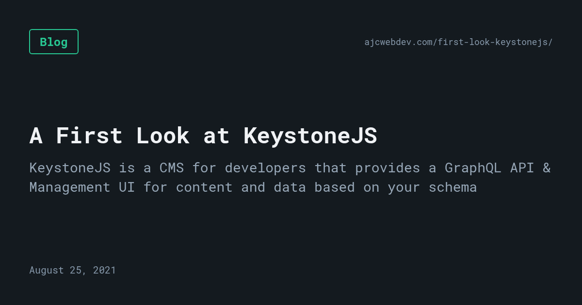 Keystonejs Admin A First Look at KeystoneJS